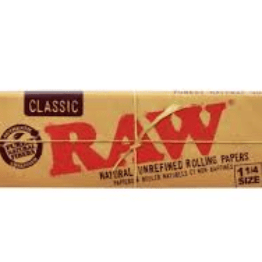 Raw Classic Rolling Papers 1 1/4 at Wild Wild Weed
