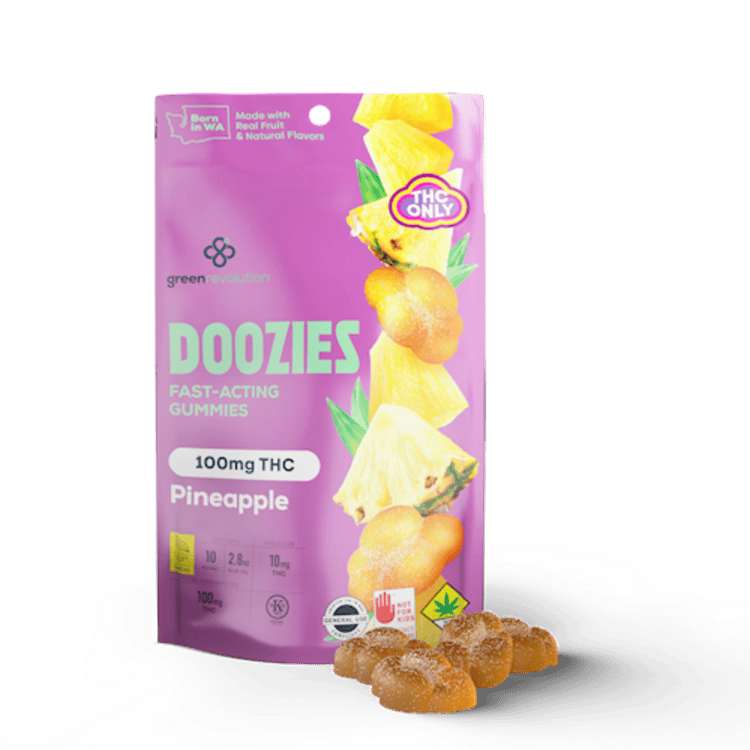 GREV:: Doozies - Pineapple Sativa Gummies | 10pk