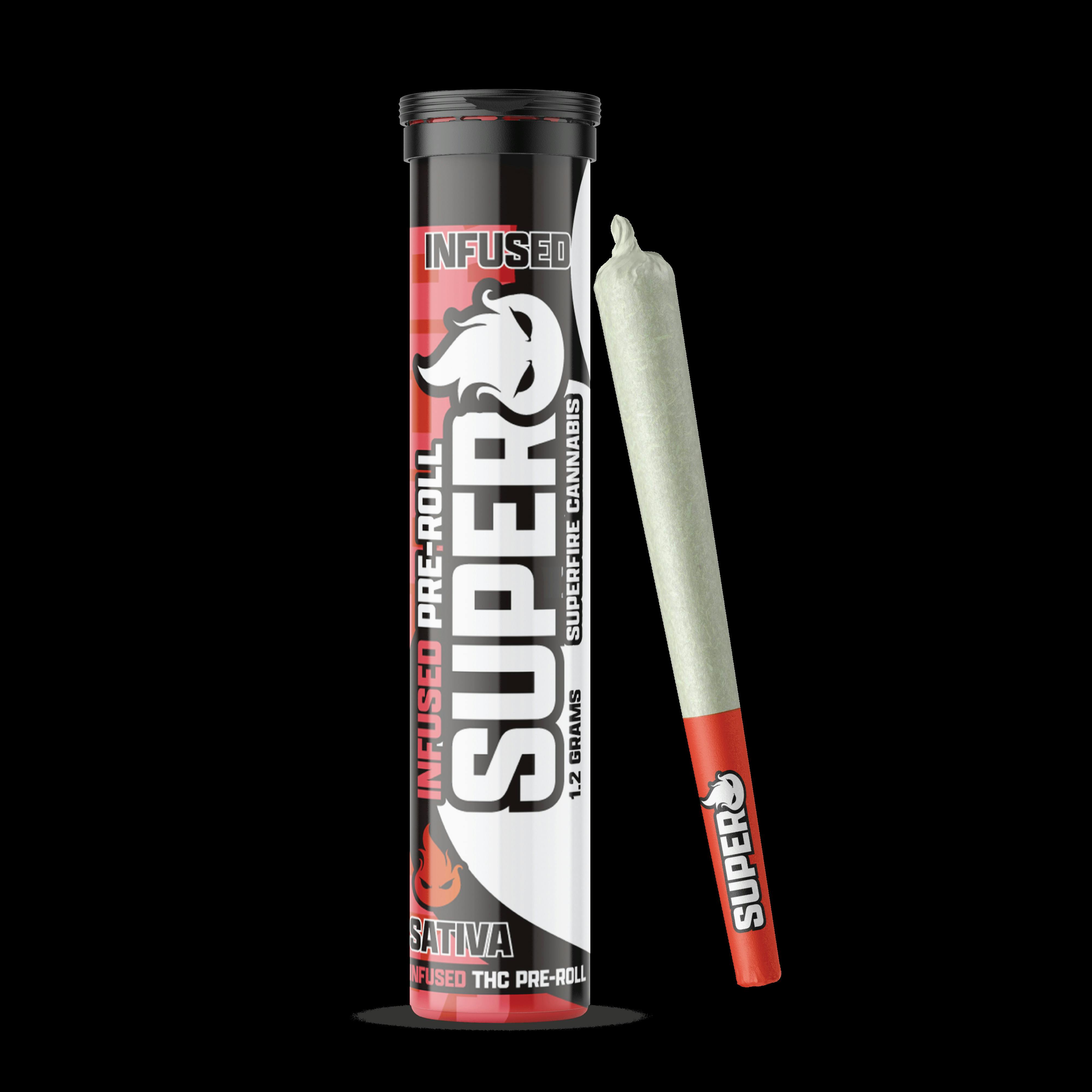 Superfire - 1.2g Infused Preroll - Pineapple Guava Burst