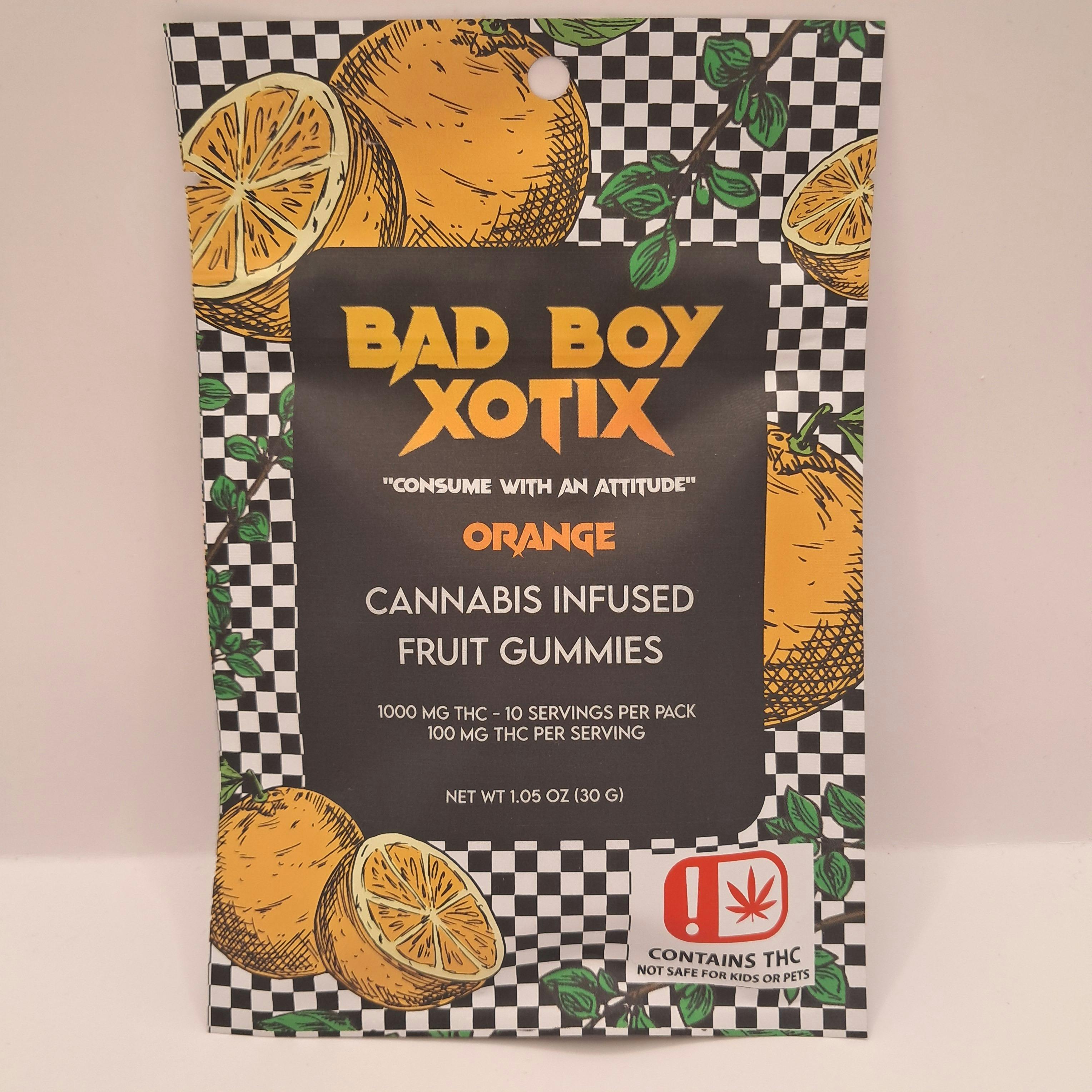 Bad Boy Xotix | Orange Gummies | 1000mg by Bad Boy Xotix Edibles
