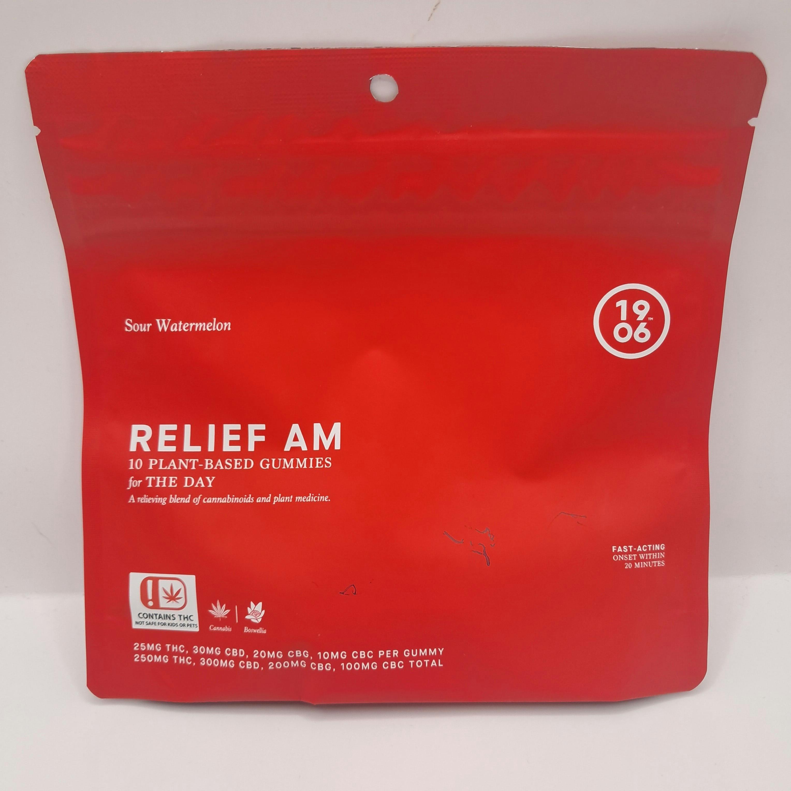1906 | Relief AM Sour Watermelon | 250mg