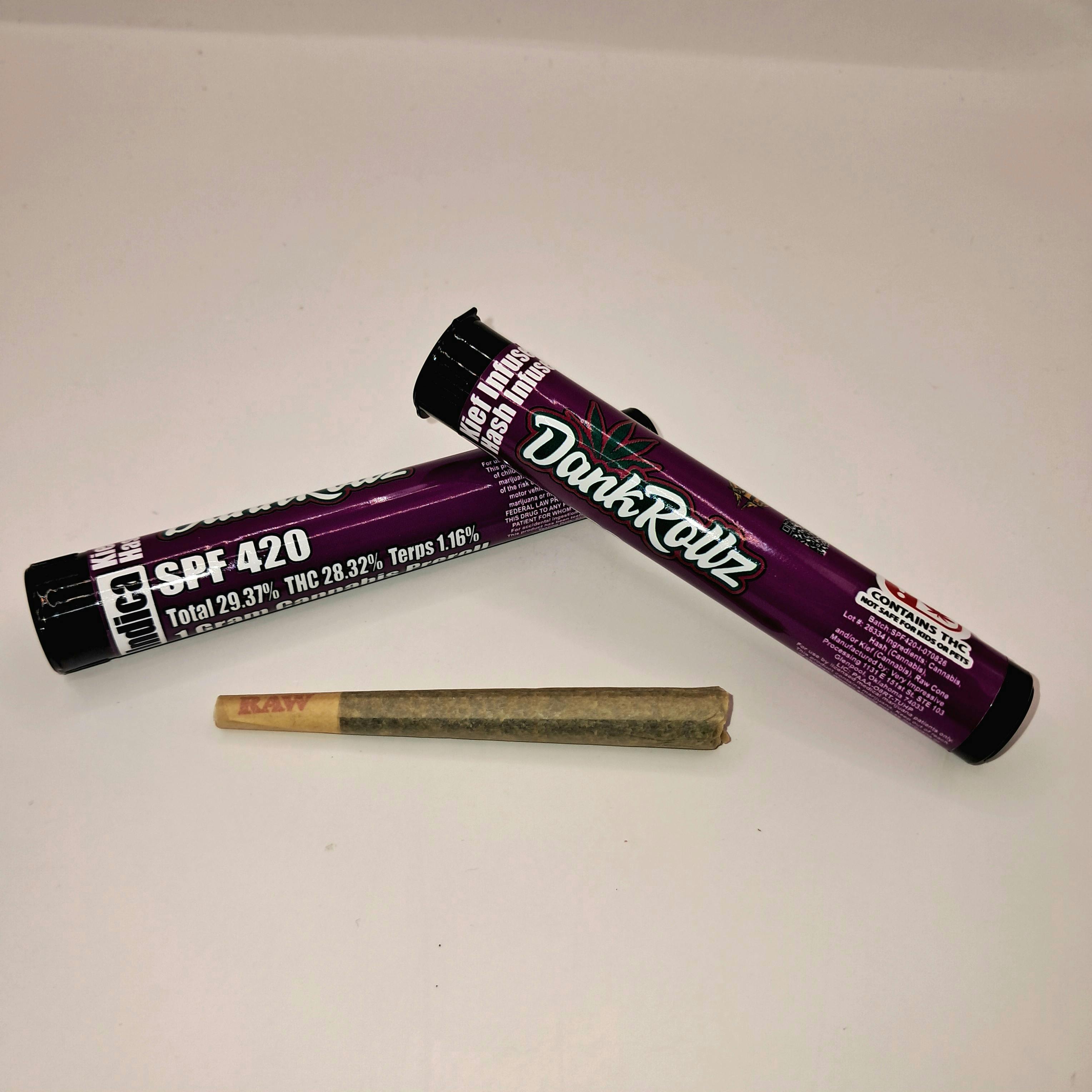 Dank Rollz | SPF 420 | 1g by VIP PreRolls