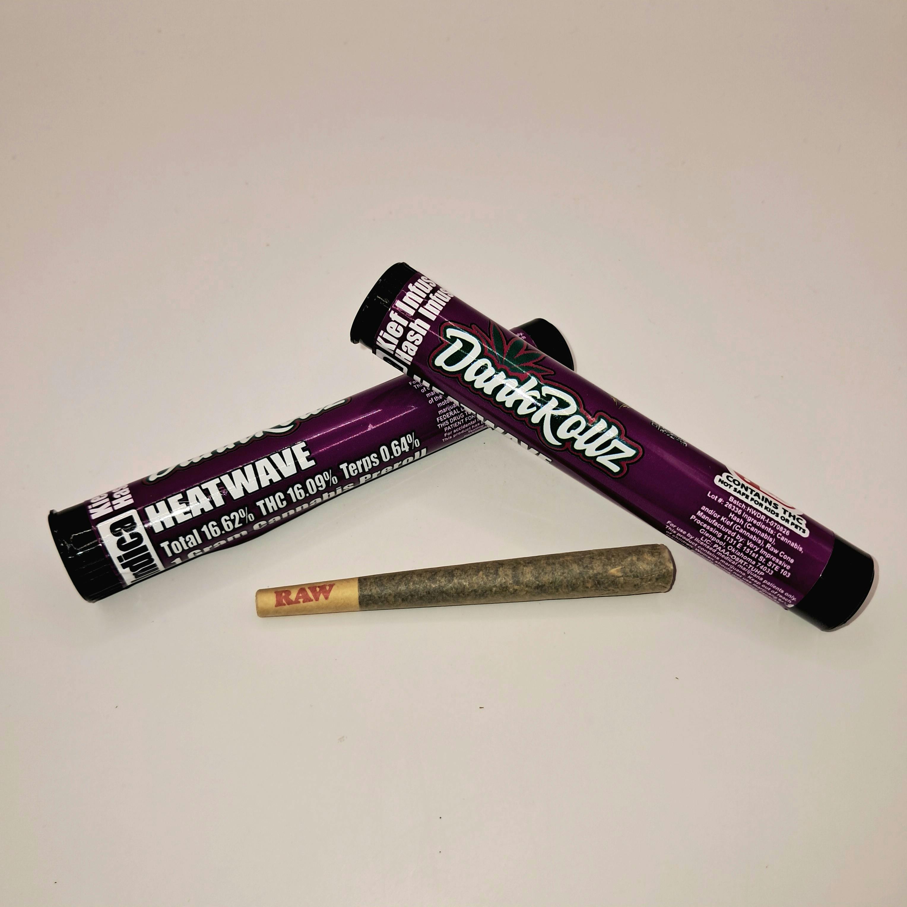 Dank Rollz | Heatwave | 1g by VIP PreRolls