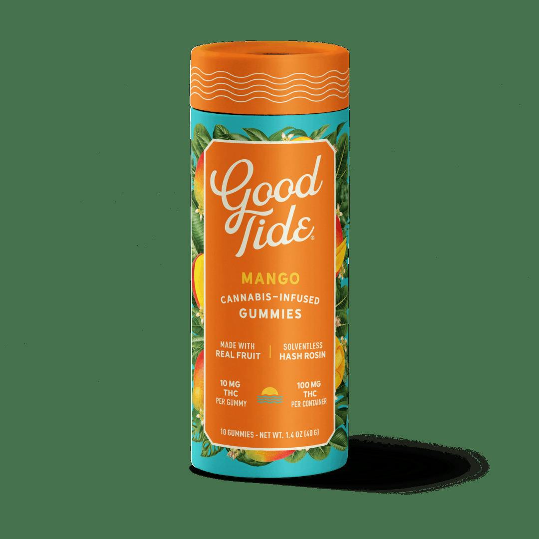 Good Tide | Mango | Hash Rosin Gummies 10 Pack