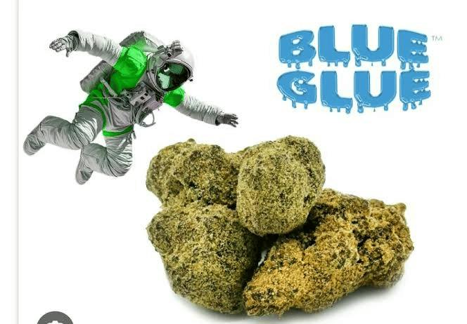 Caviar Gold - Blue Glue | 1g Moon Rocks Infused Flower