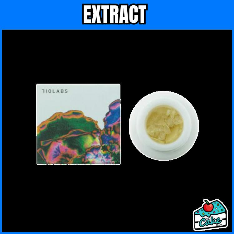 710 Labs - 1G Live Rosin Badder - Cereal Star #5 + Randy Watzon #13