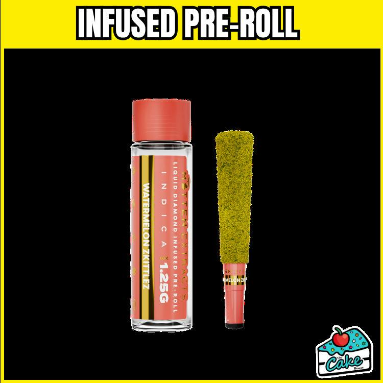 Mitten - 1.25G Infused Prerolls - Watermelon Zkittles