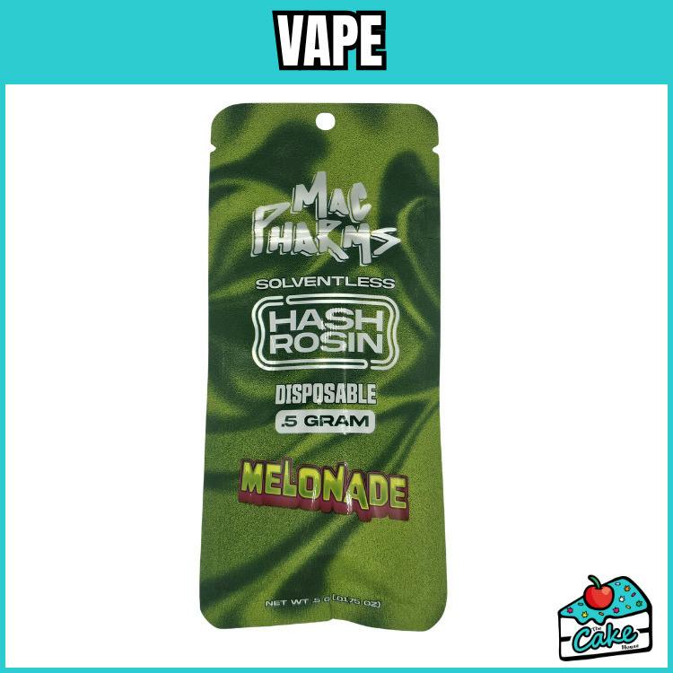 Mac Pharms I Melonade I Hash Rosin Disposable I 0.5G by Mac Pharms
