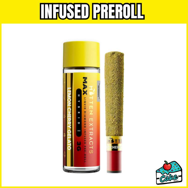 Mitten - 3g Liquid Diamond Infused Preroll - Lemon Cherry Gelato
