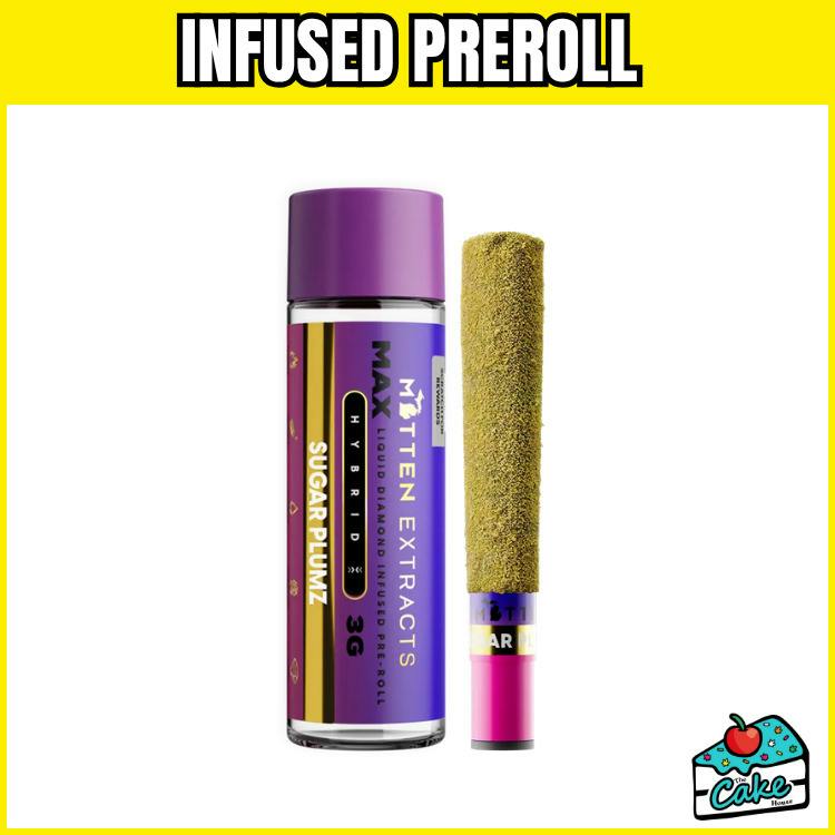 Mitten - 3g Liquid Diamond Infused Preroll - Sugar Plum