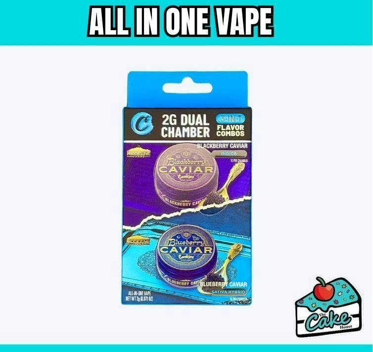 Blueberry Caviar x Blackberry Caviar | Dual Chamber Disposable | 2g