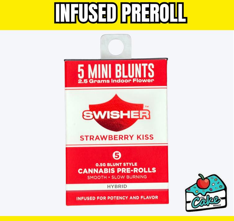 Strawberry Kiss | Infused Minis | .5g ea | 5pk