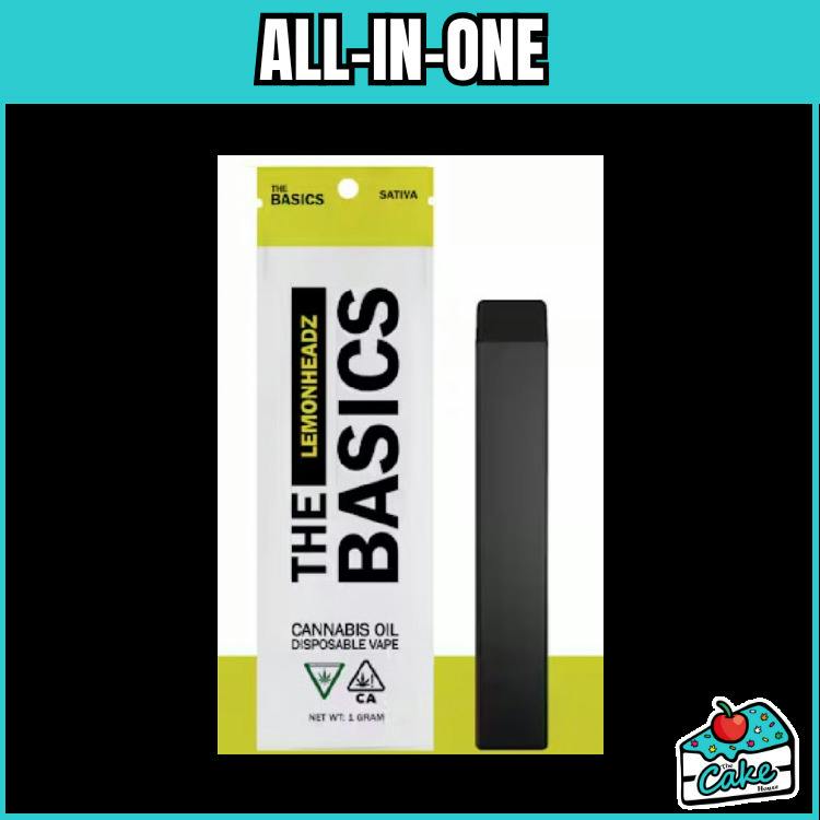 Nura - The Basics - 1G Disposable - Lemonheadz