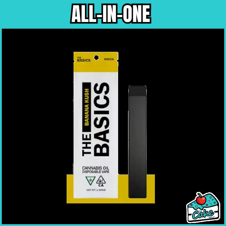 Nura - The Basics - 1G Disposable - Banana Kush