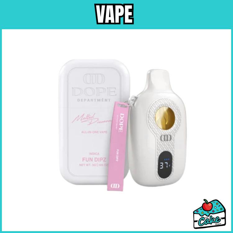 Dope Department - 3G Melted Diamonds Disposable - Fun Dipz