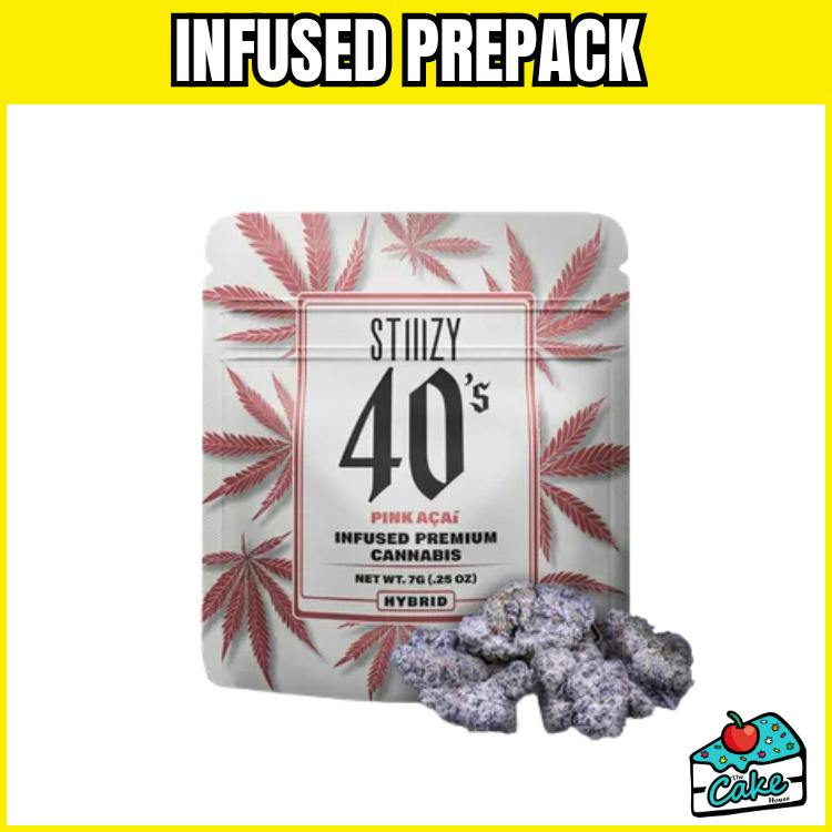 Stiiizy - 7G Infused Flower Prepack - Pink Acai