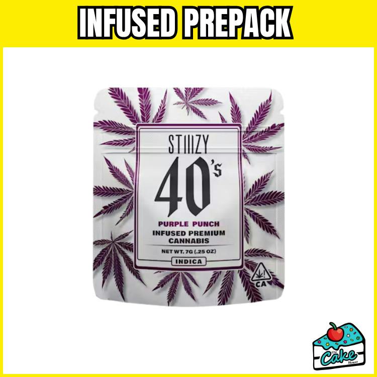 Stiiizy - 7G Infused Flower Prepack - Purple Punch
