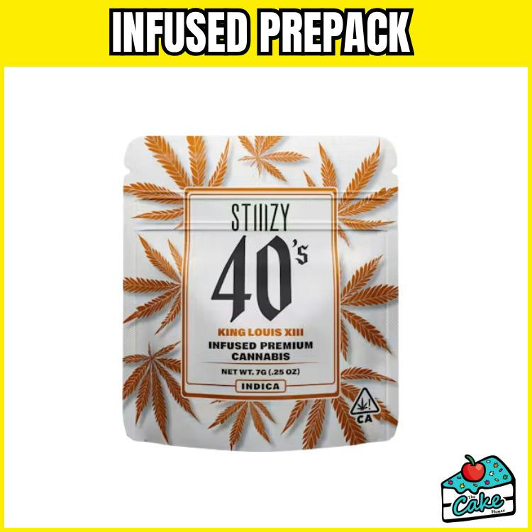 Stiiizy - 7G Infused Flower Prepack - King Louis XIII