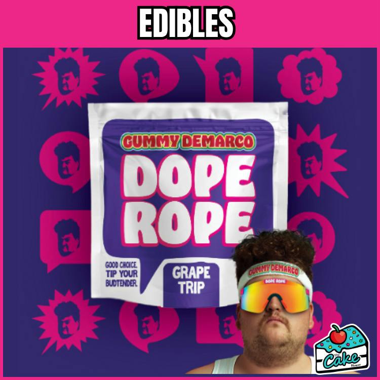 Dope Rope - 200mg Rope Gummy - Grape Trip