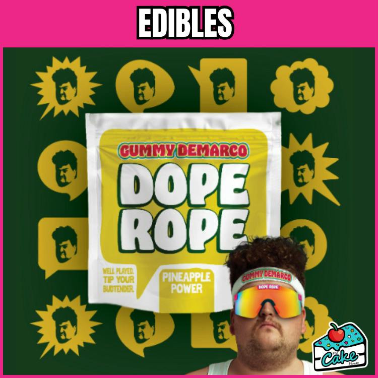Dope Rope - 200mg Rope Gummy - Pineapple Power