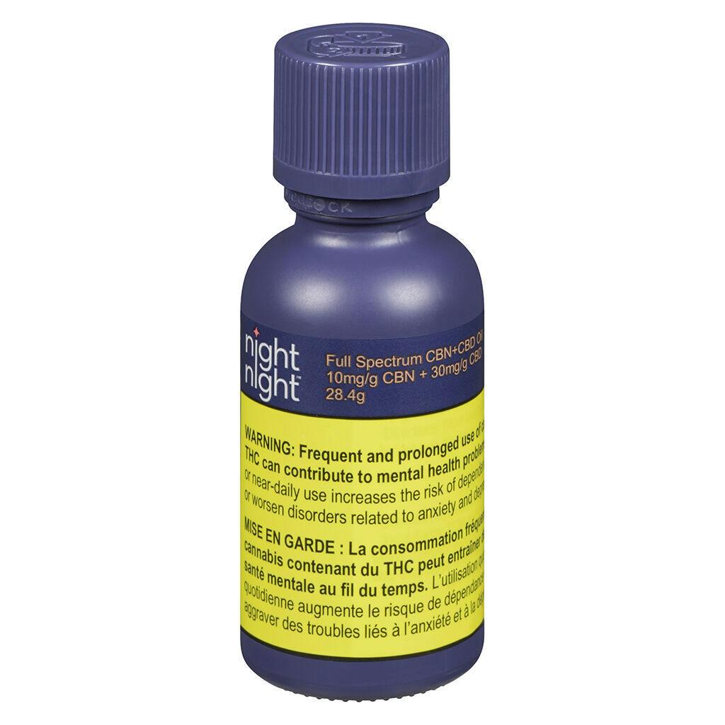 NightNight - Full Spectrum CBN+CBD Oil - Sativa - 30ml