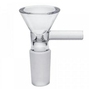 14mm Clear Bowl With Handle - Male