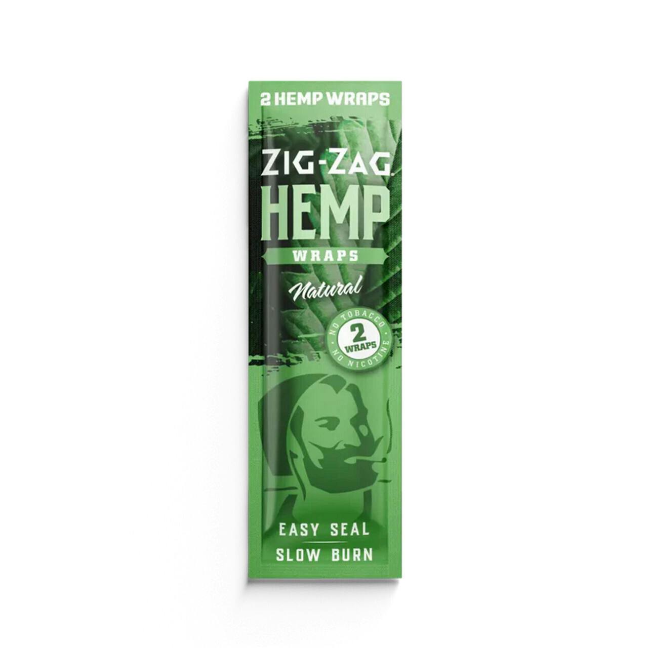 Zig Zag: Hemp Wraps Natural