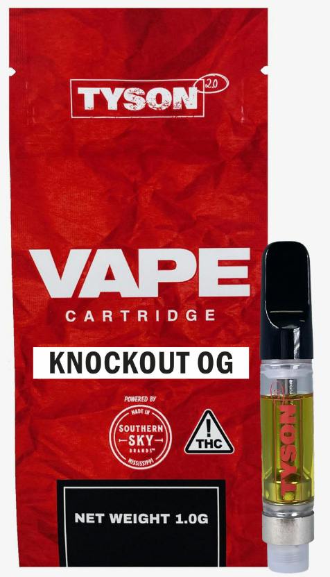 Tyson Knockout OG THC Vape - 1g