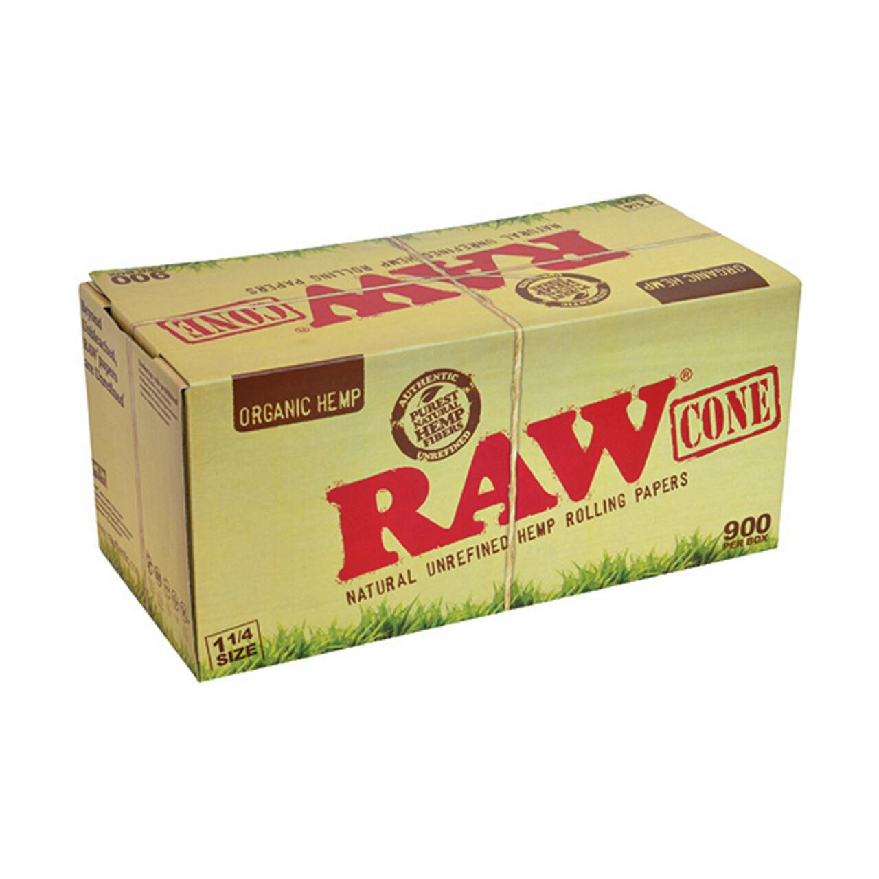 RAW ORGANIC CONES 6PK