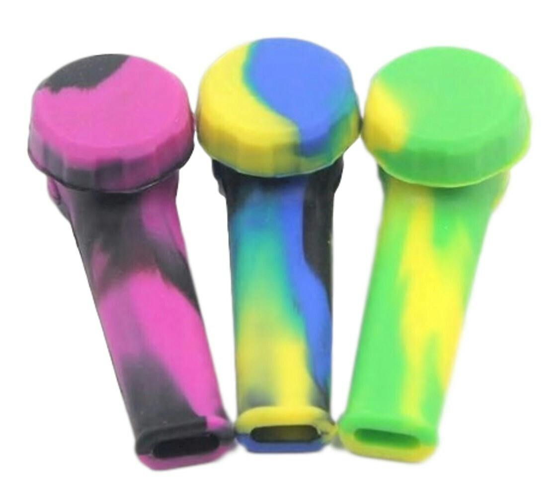 Little Compact Silicone Hand Pipes