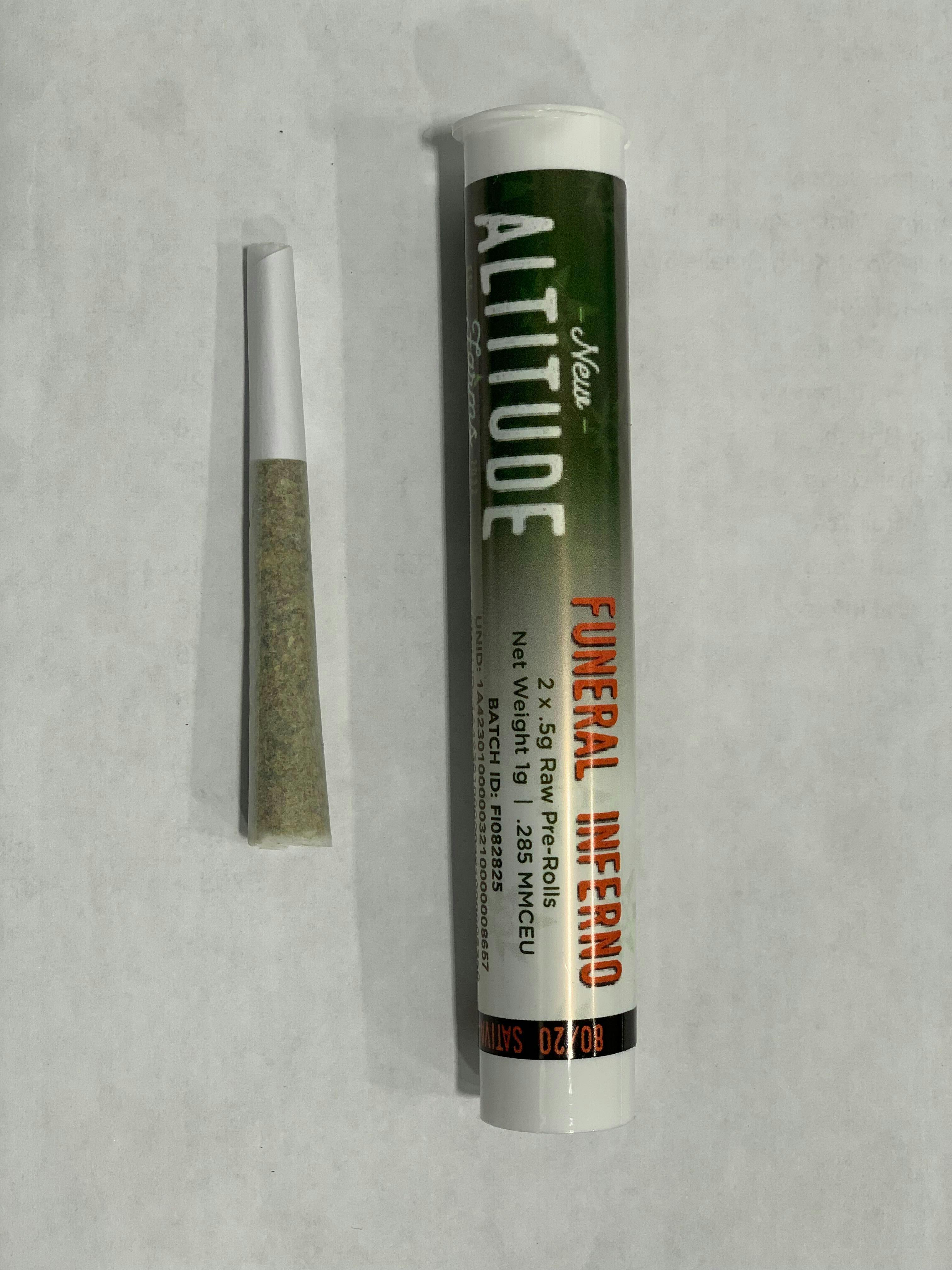 New Altitude - Funeral Inferno - 0.5g x 2 at Southern Sky Wellness Medical Cannabis Dispensary Pearl MS