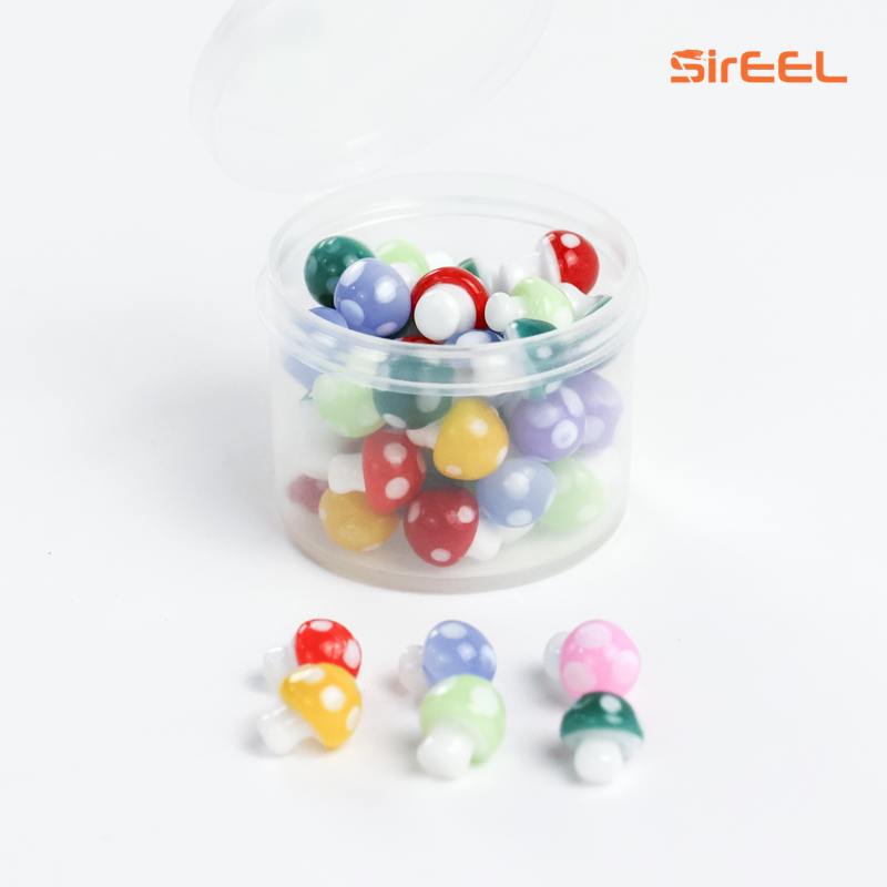 SirEEL - 50pk Mushroom Terp Pearls 8mm, Assorted Fun-gi