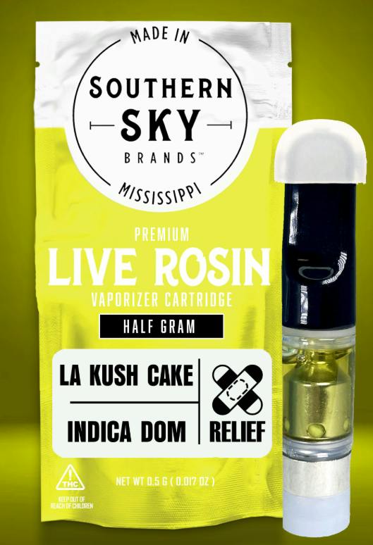 LA Kush Cake - Live Rosin 0.5g Vape