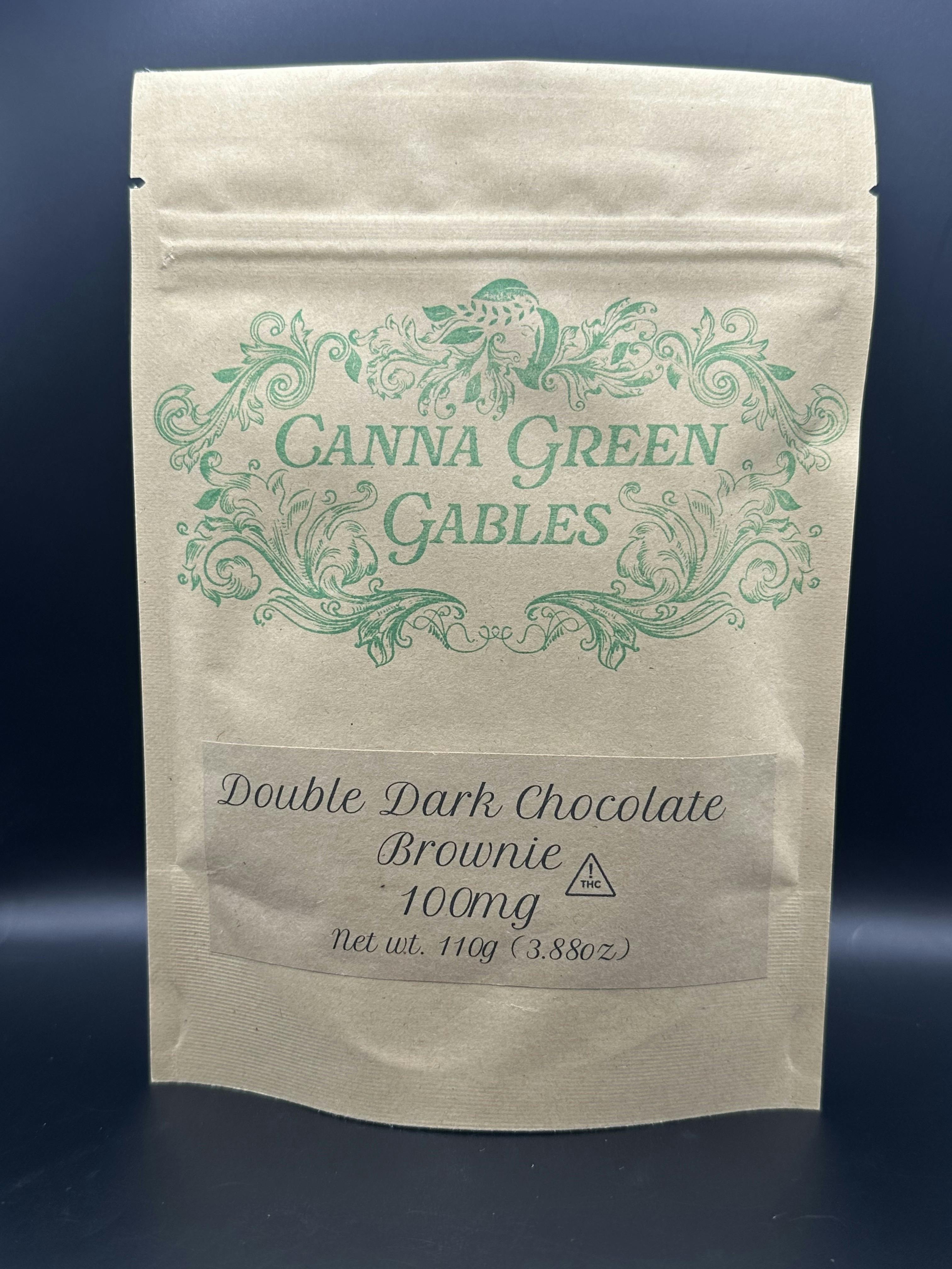 CGG - Double Dark Chocolate Brownie - 100mg