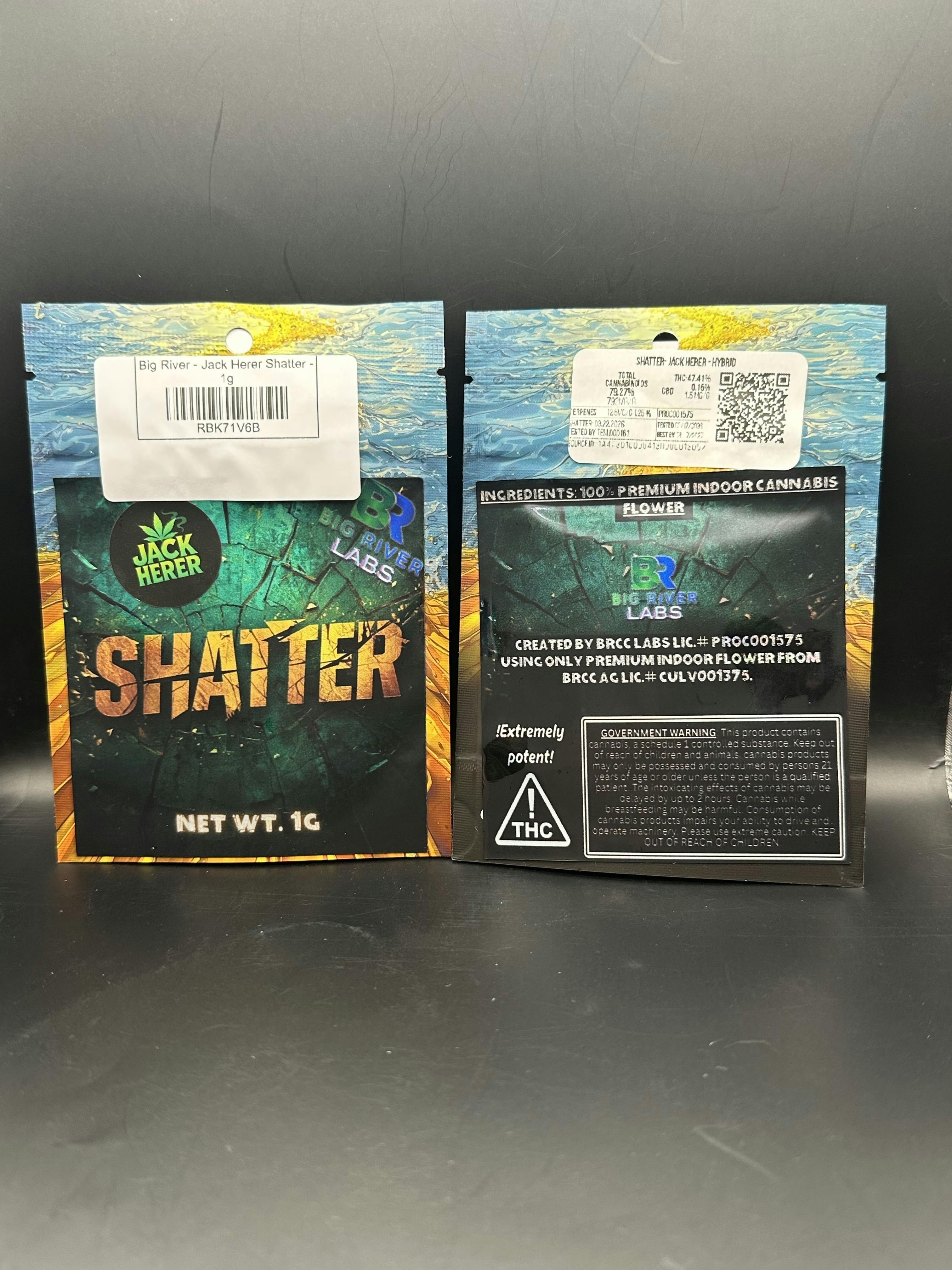 Big River - Jack Herer Shatter - 1g