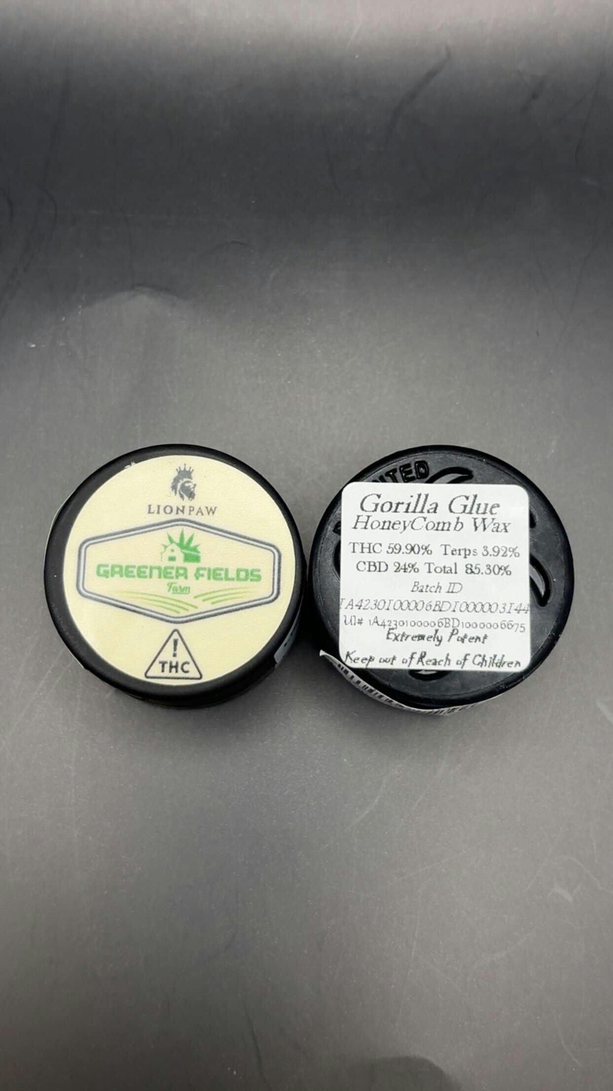 Lion Paw - GF Gorilla Glue HoneyComb Wax