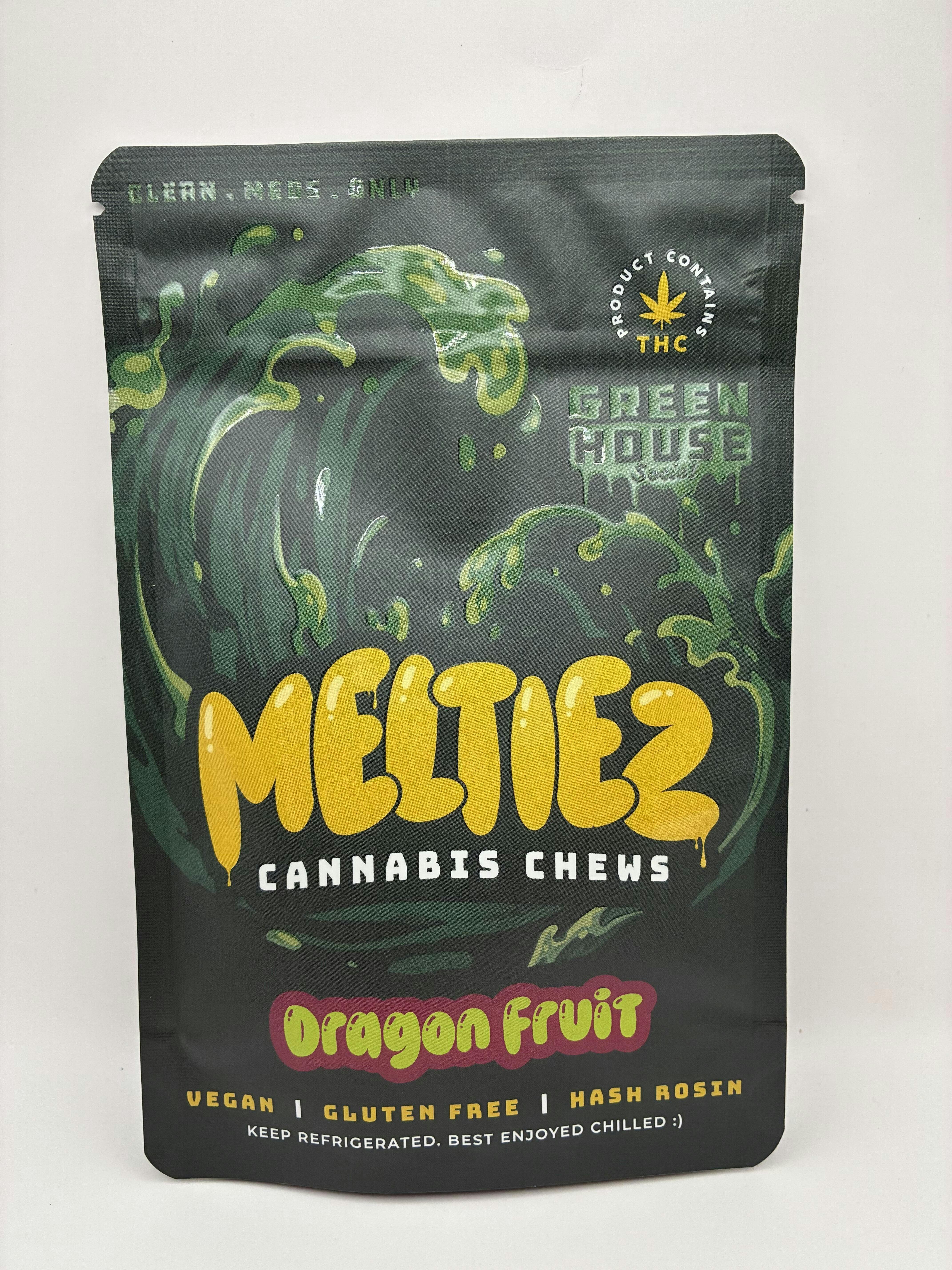 Meltiez - Dragon fruit - 100mg Rosin Chews