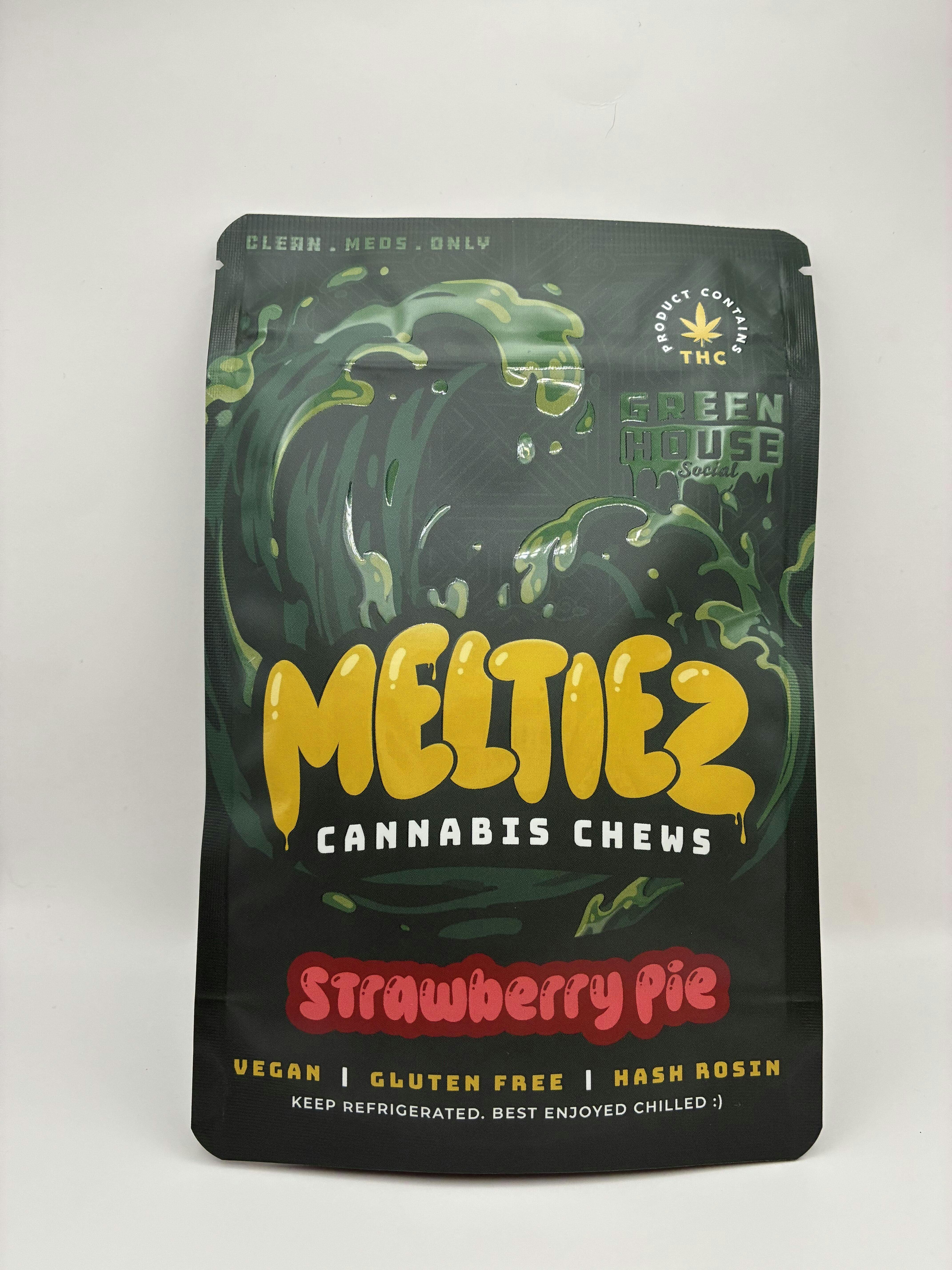 Meltiez - Strawberry Pie -100mg Rosin Chews