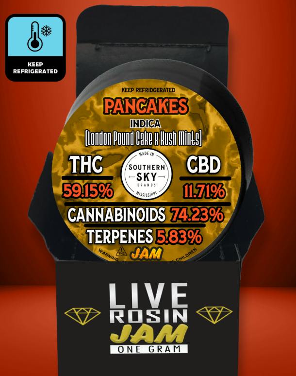 Pancakes Live Rosin Jam 1g