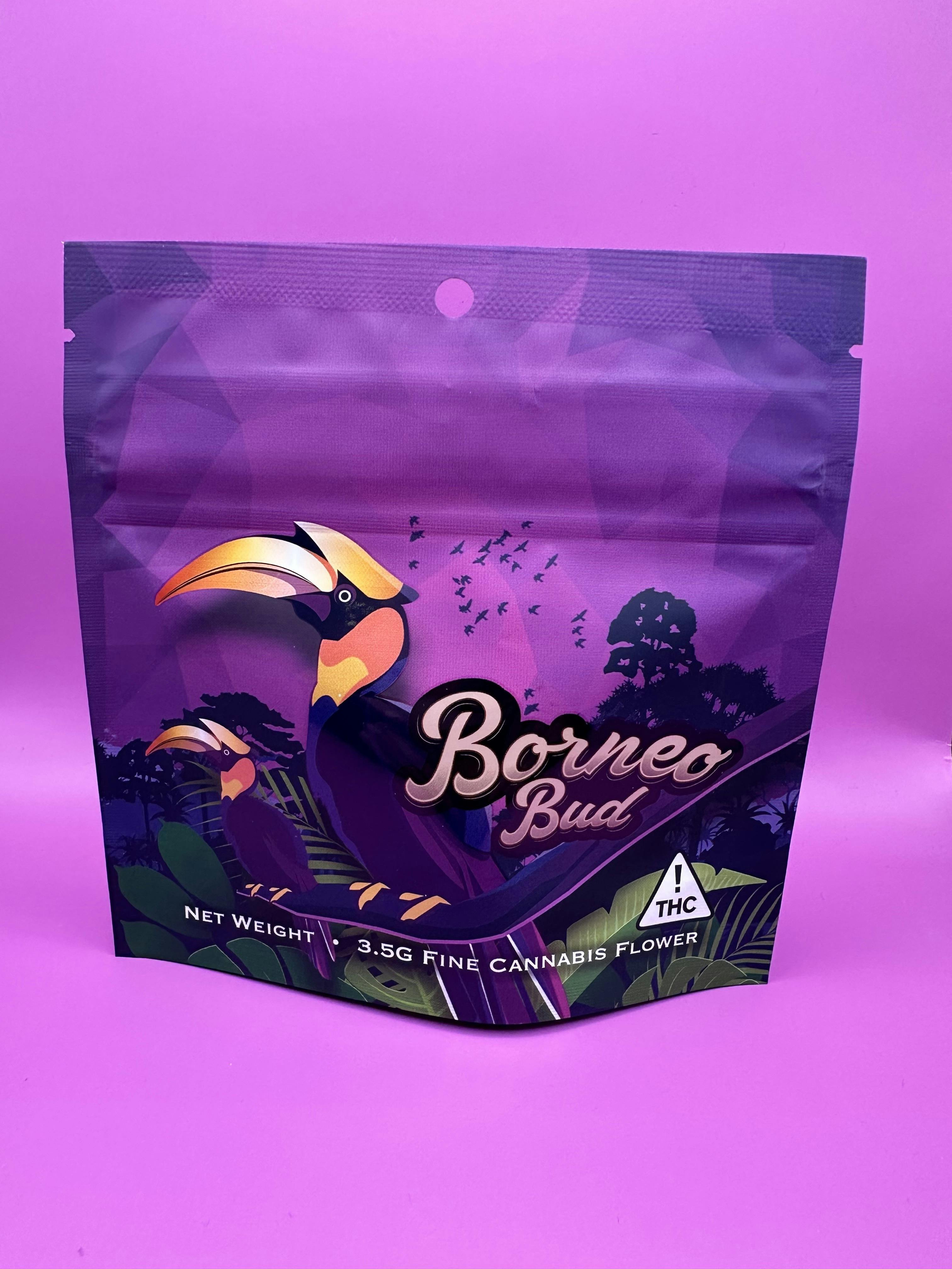 Borneo Bud - SFV OG x TK - 3.5g at Southern Sky Wellness Medical Cannabis Dispensary Pearl MS