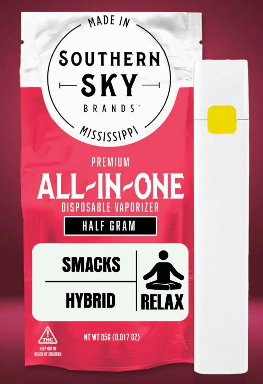 Smacks Disposable THC Vape - 0.5g
