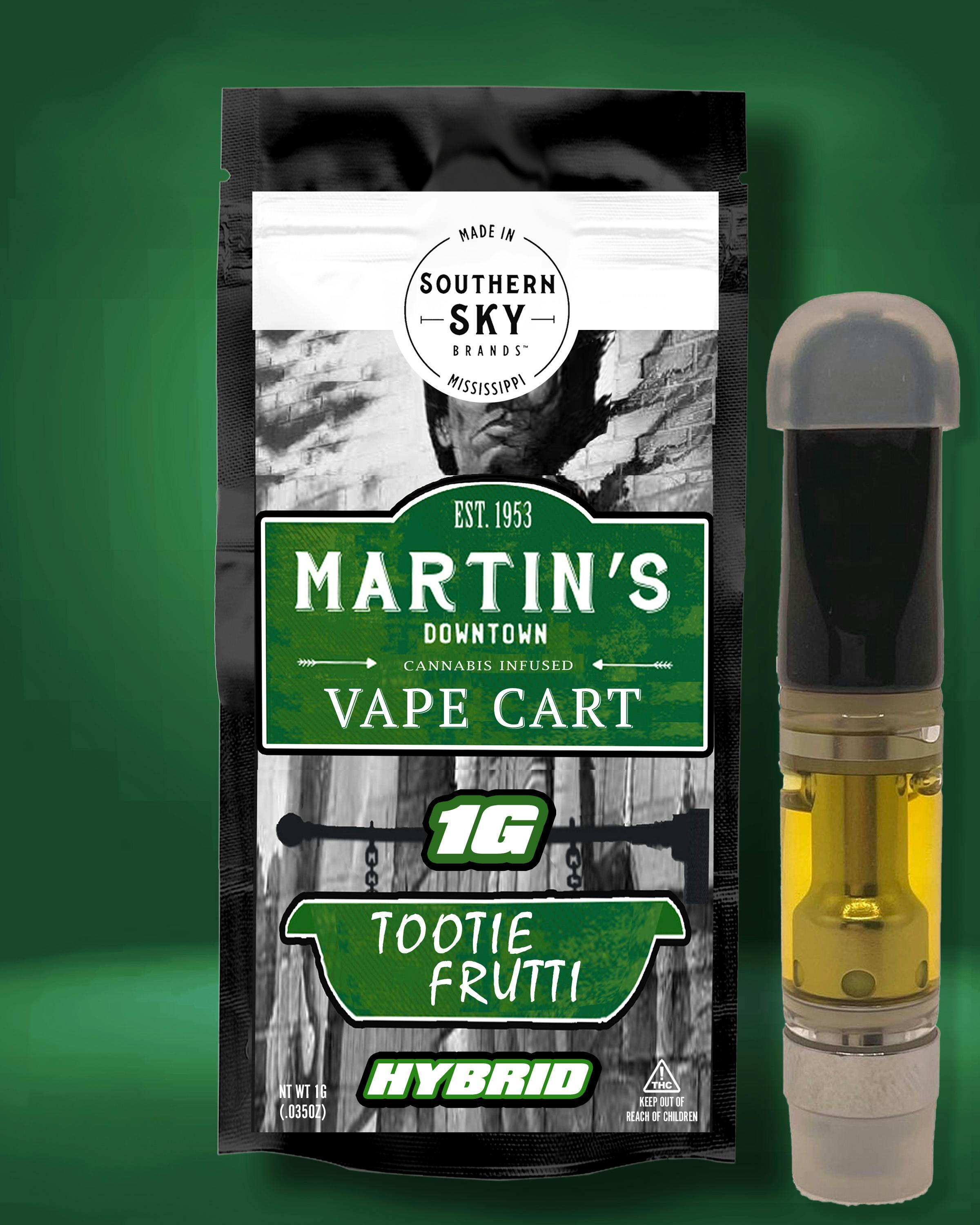 Martin's Downtown - Tootie Frutti - 1g Cart