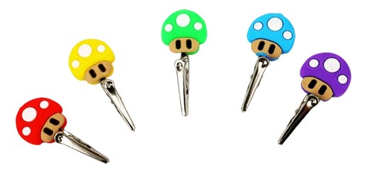 Mushroom 1-Up Roach Clip