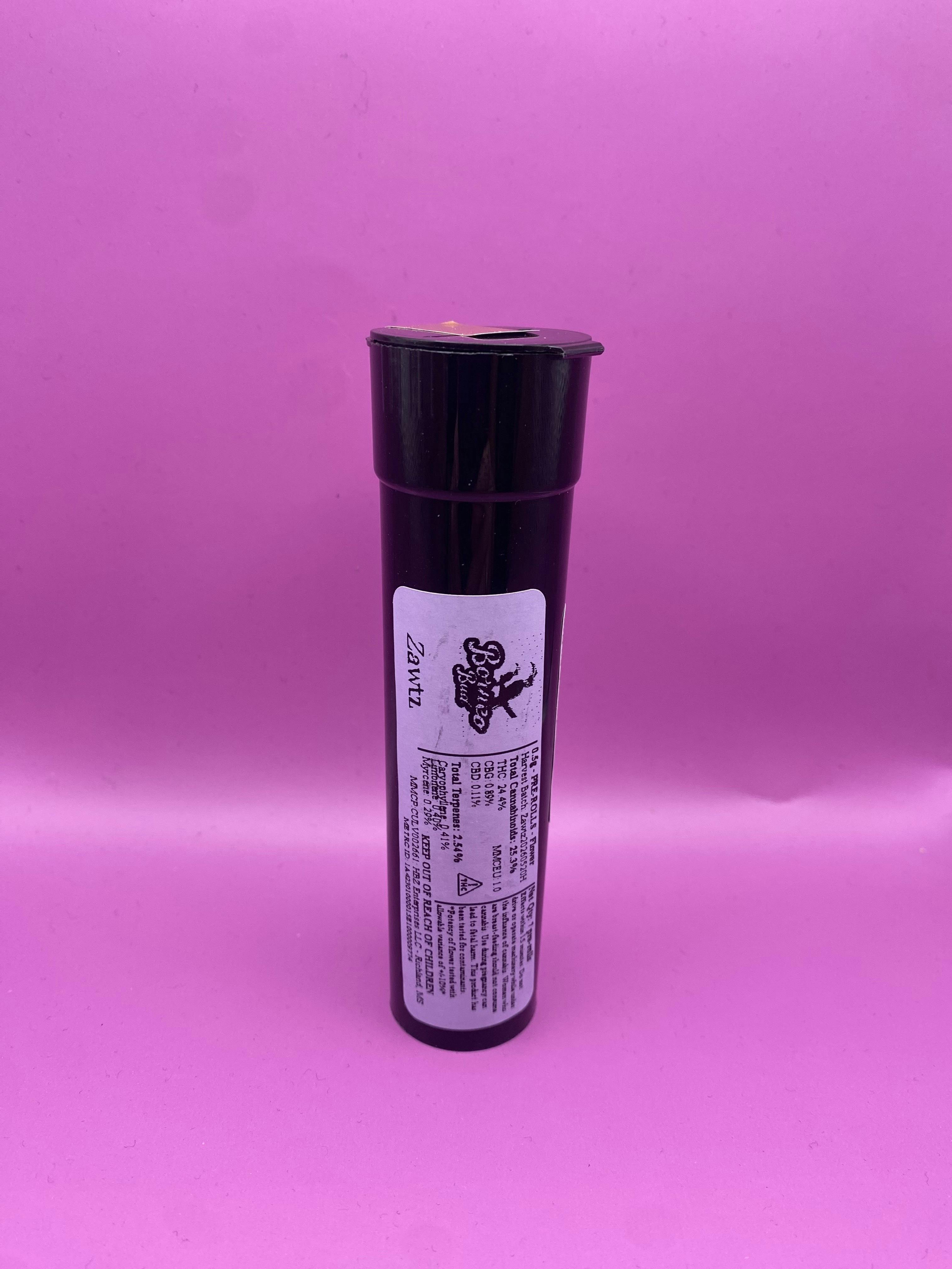 Borneo Bud - Zawtz 0.5g Pre Roll 7 Pack