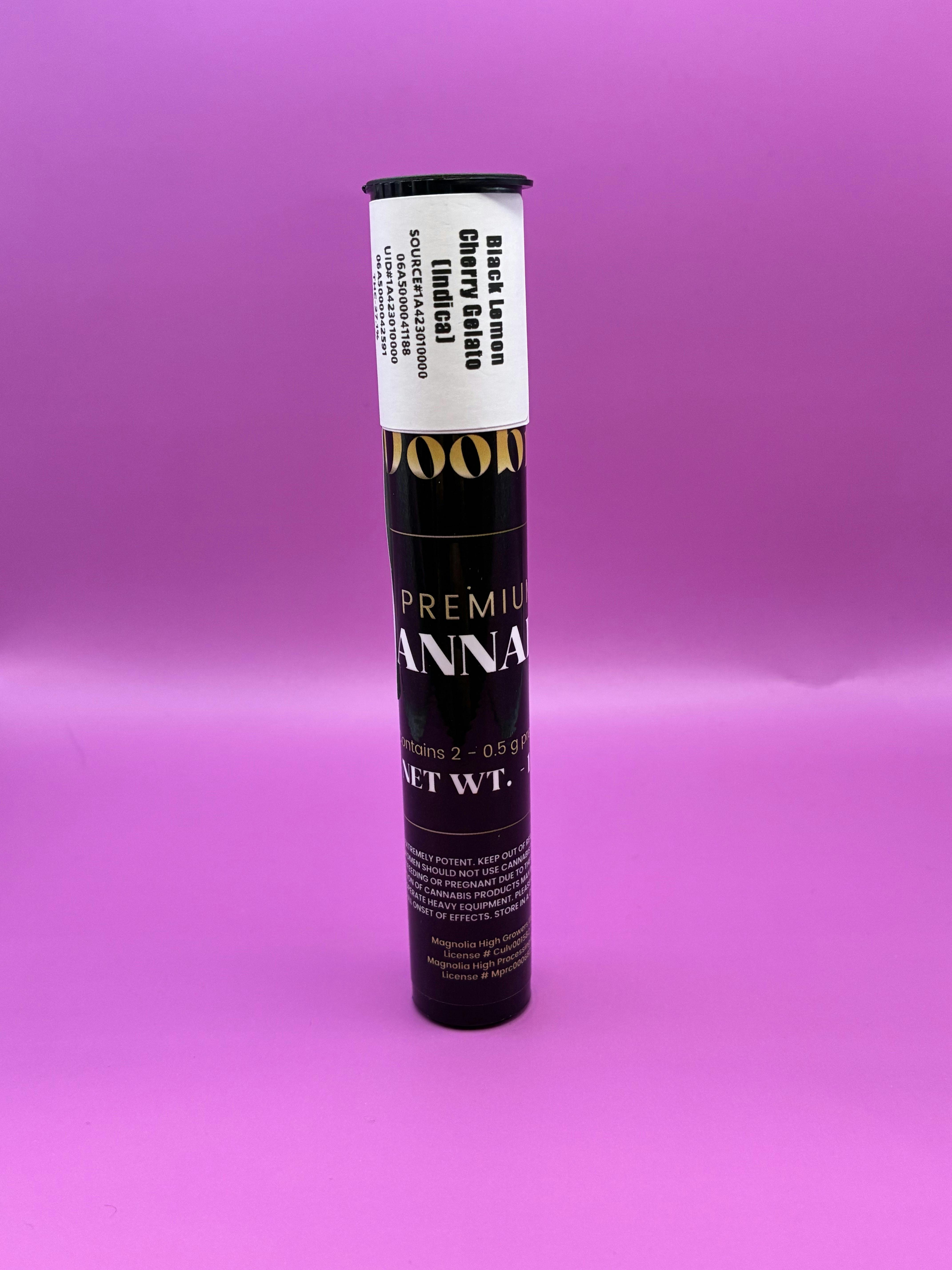 Mag High - Black Lemon Cherry Gelato - 0.5g x 2 PreRolls