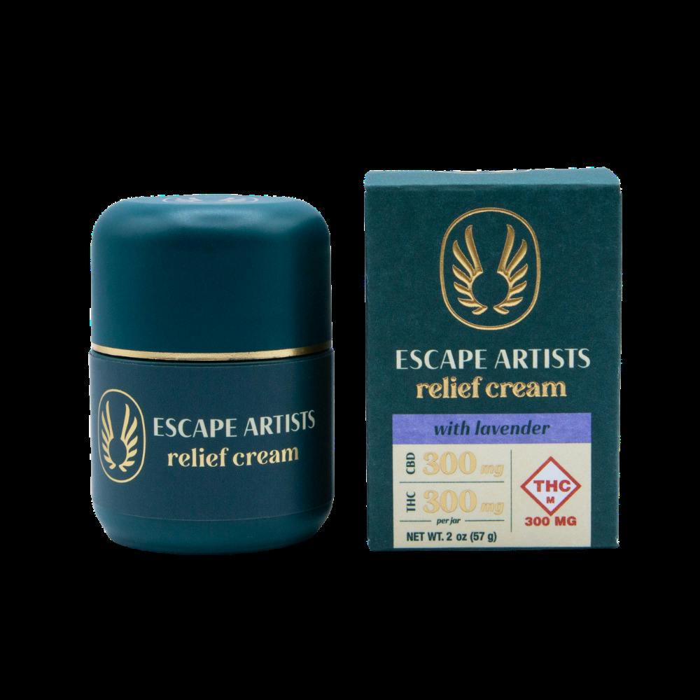 Escape Artists: Topical | Lavender | 2:1:2 | 400mg THC : 200mg CBG : 400mg CBD