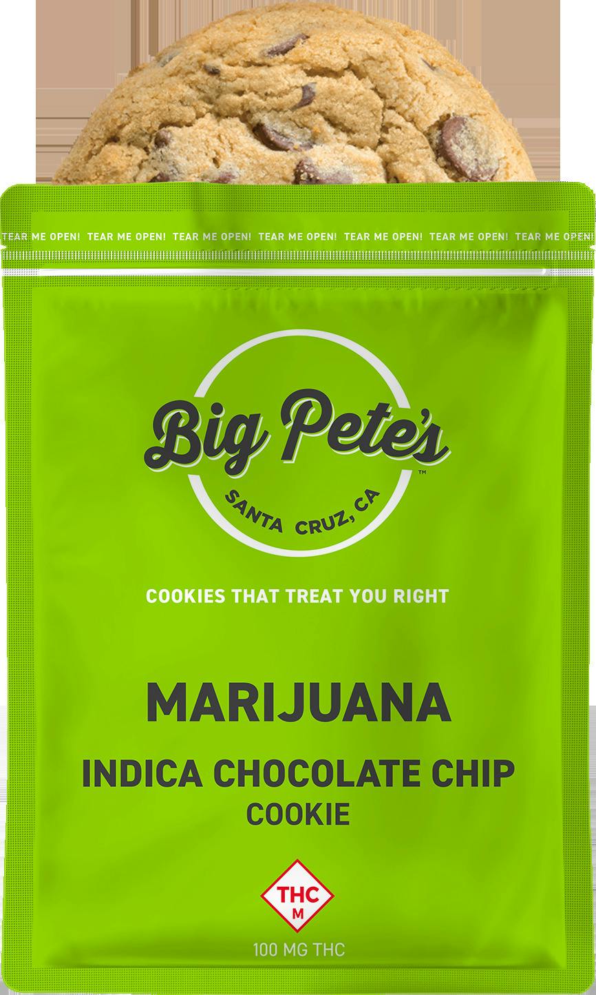 Big Pete's Treats: Cookie | Chocolate Chip | 100mg | 1pk