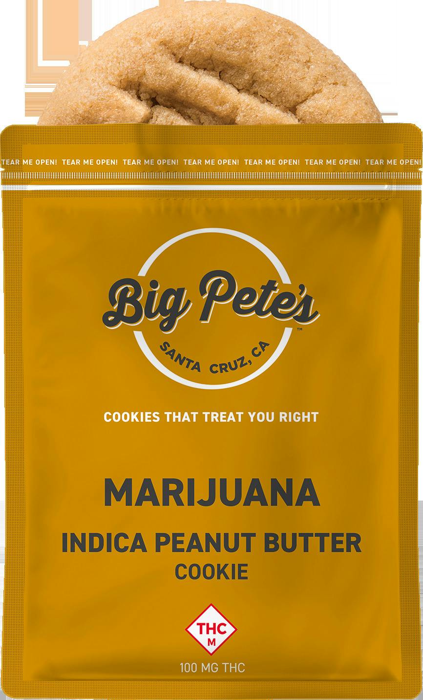 Big Pete's Treats: Cookie | Peanut Butter | 100mg | 1pk