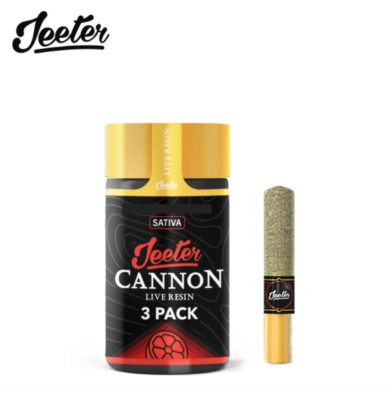 SILVER HAZE 1.5G LIVE RESIN INFUSED CANNON 3 PACK PREROLLS