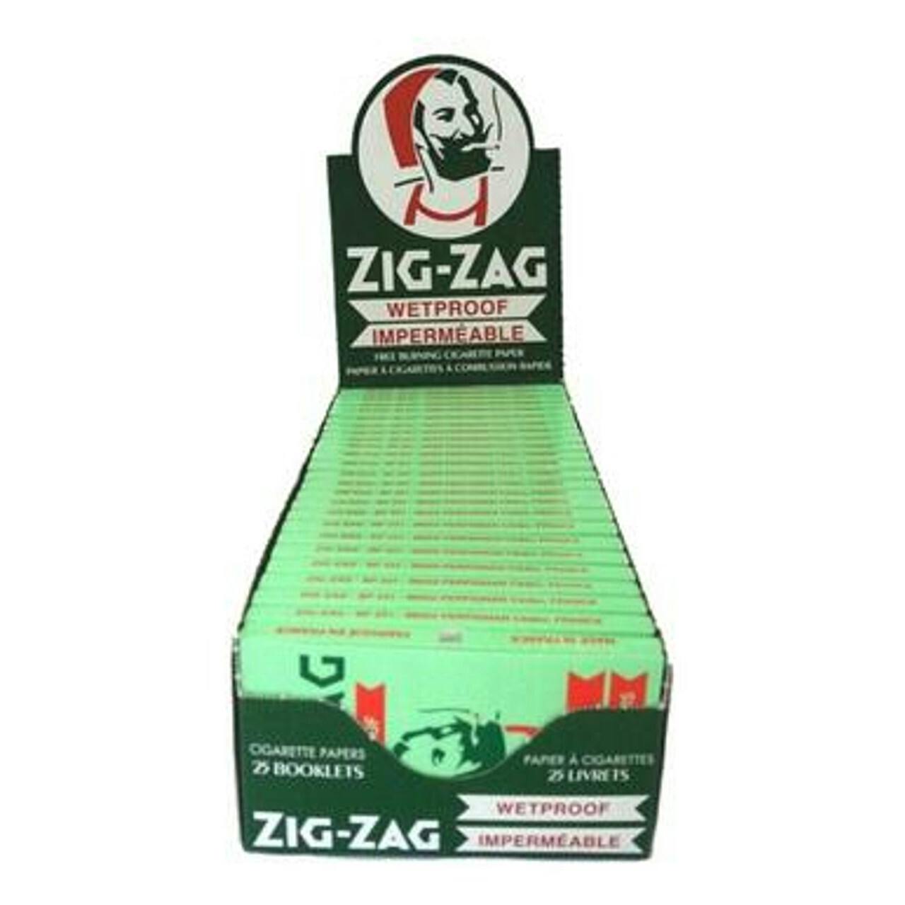 Zig Zag Green Wetproof Papers